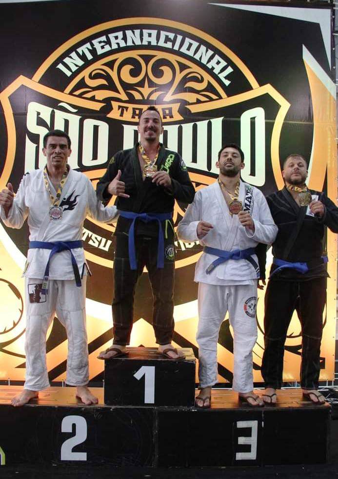 Policial penal conquista segundo lugar na Taça Internacional de Jiu-Jitsu